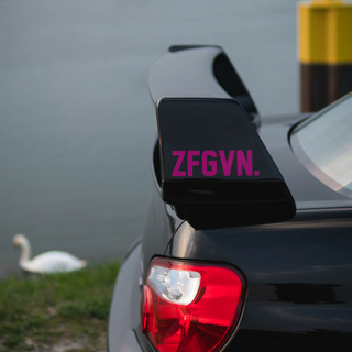 ZFGVN. Sticker statement - antique bronze