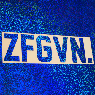 ZFGVN. Sticker statement - antique bronze