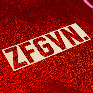 ZFGVN. Sticker statement - modern pink