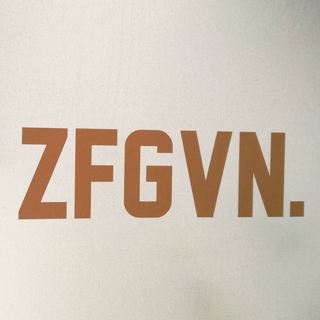 ZFGVN. Sticker statement - glitter blue